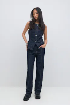 Front Seam Jeans
