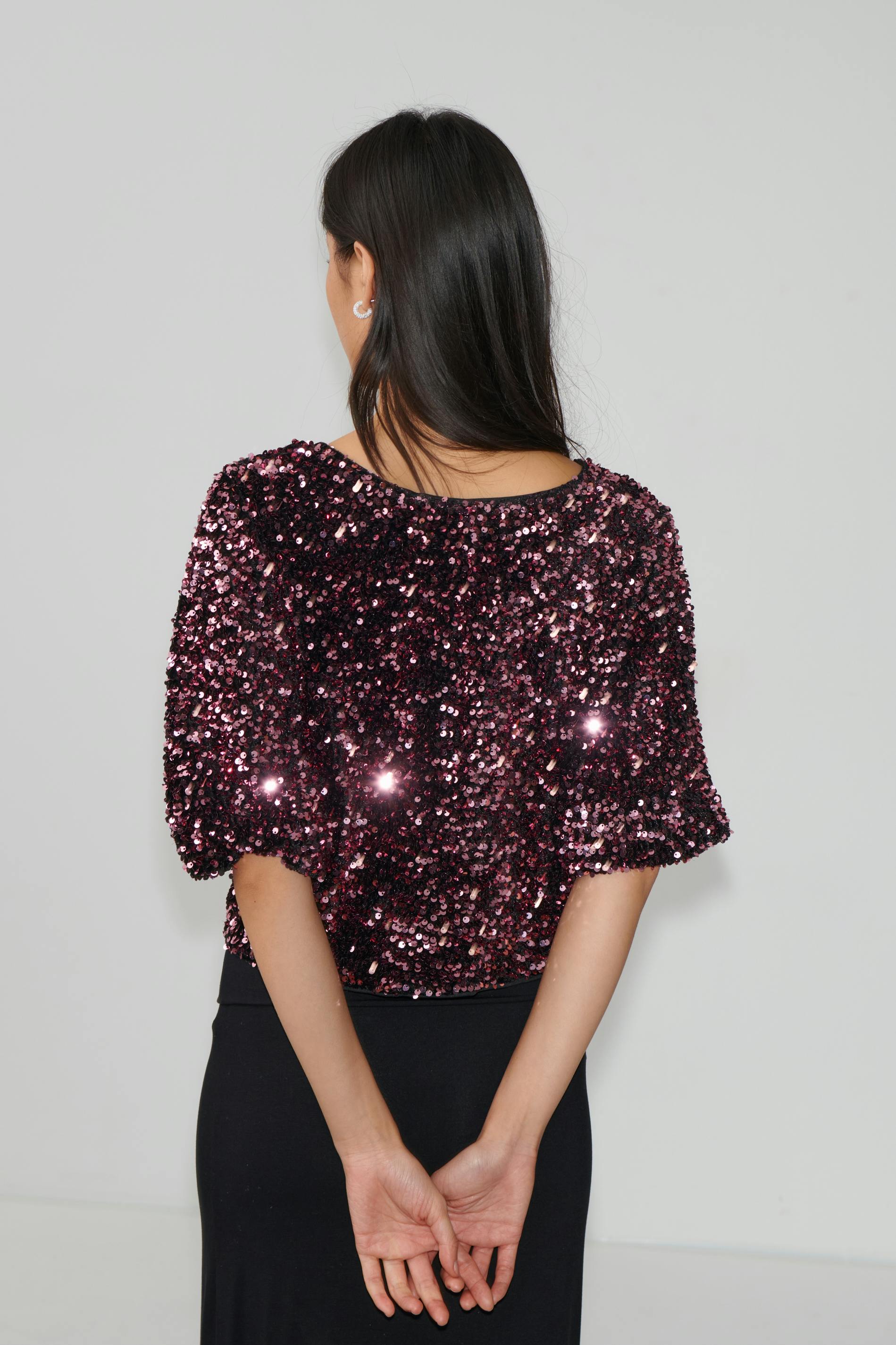 Bow top Rosa Dame Gina Tricot