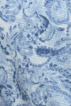 Blue paisley