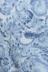 Blue paisley