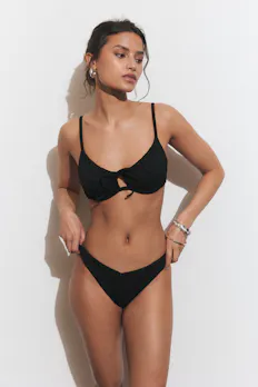 Embroidery Bikini Brazilian