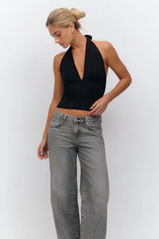 Soft Touch Halterneck Top