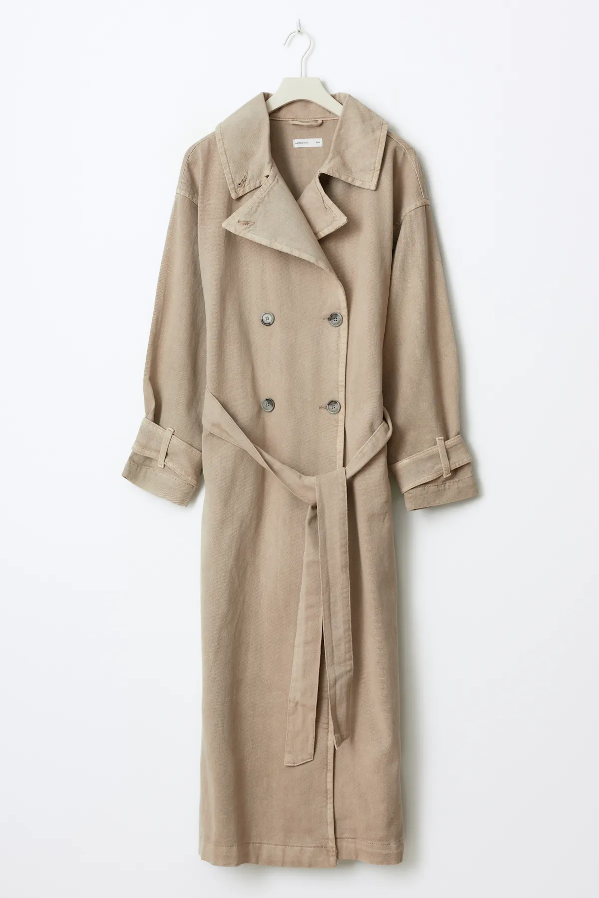 Dames Diana Tricot Trenchcoat - Luxe en Stijl in Diep Bourgogne