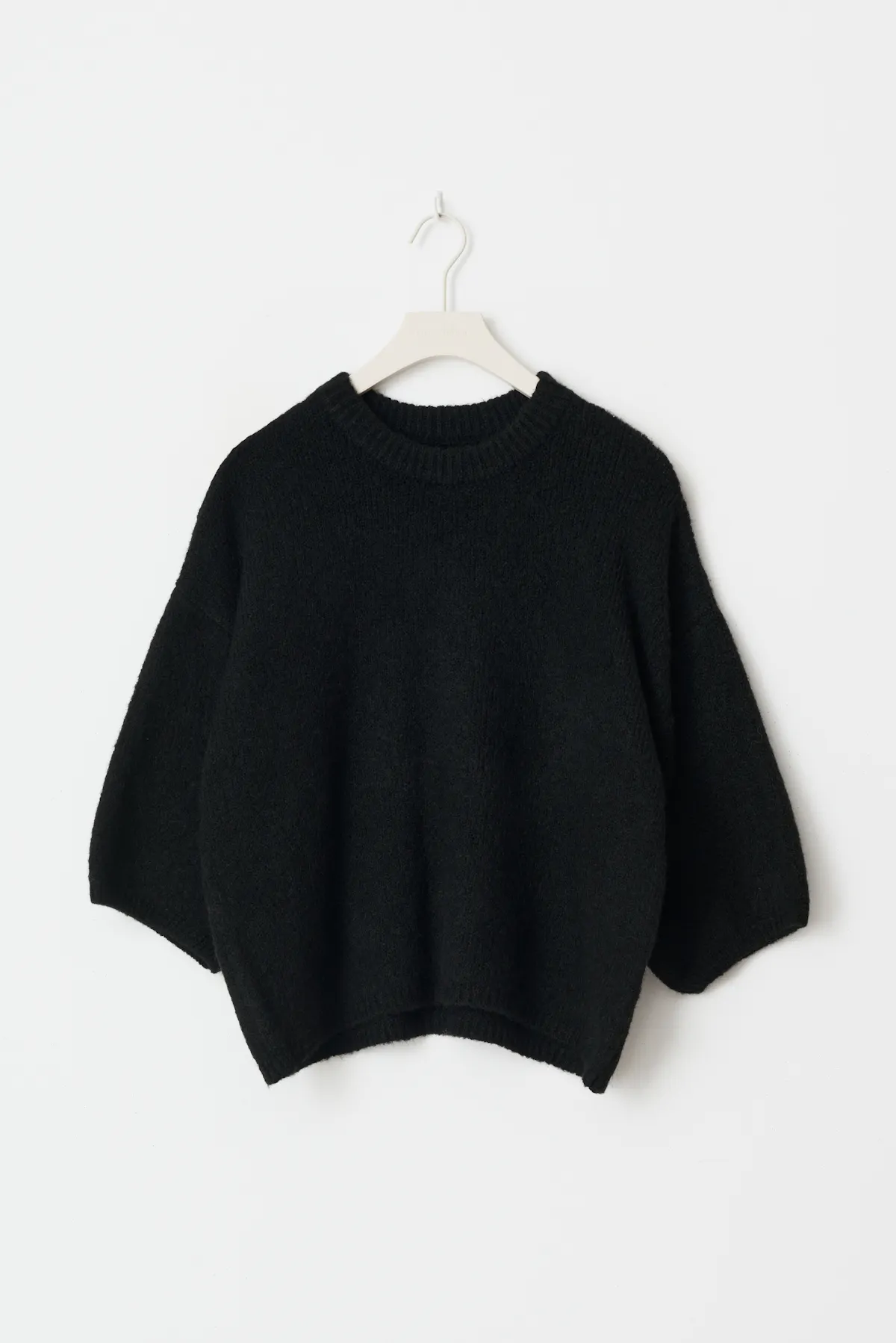トップス W BALLOON SHORT KNIT TOPS tシャツ W BALLOON SHORT KNIT TOPS レディース Knitted short sleeve