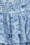 Blue paisley