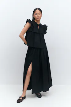 Poplin Skirt