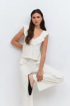 Broderie Anglaise Singlet