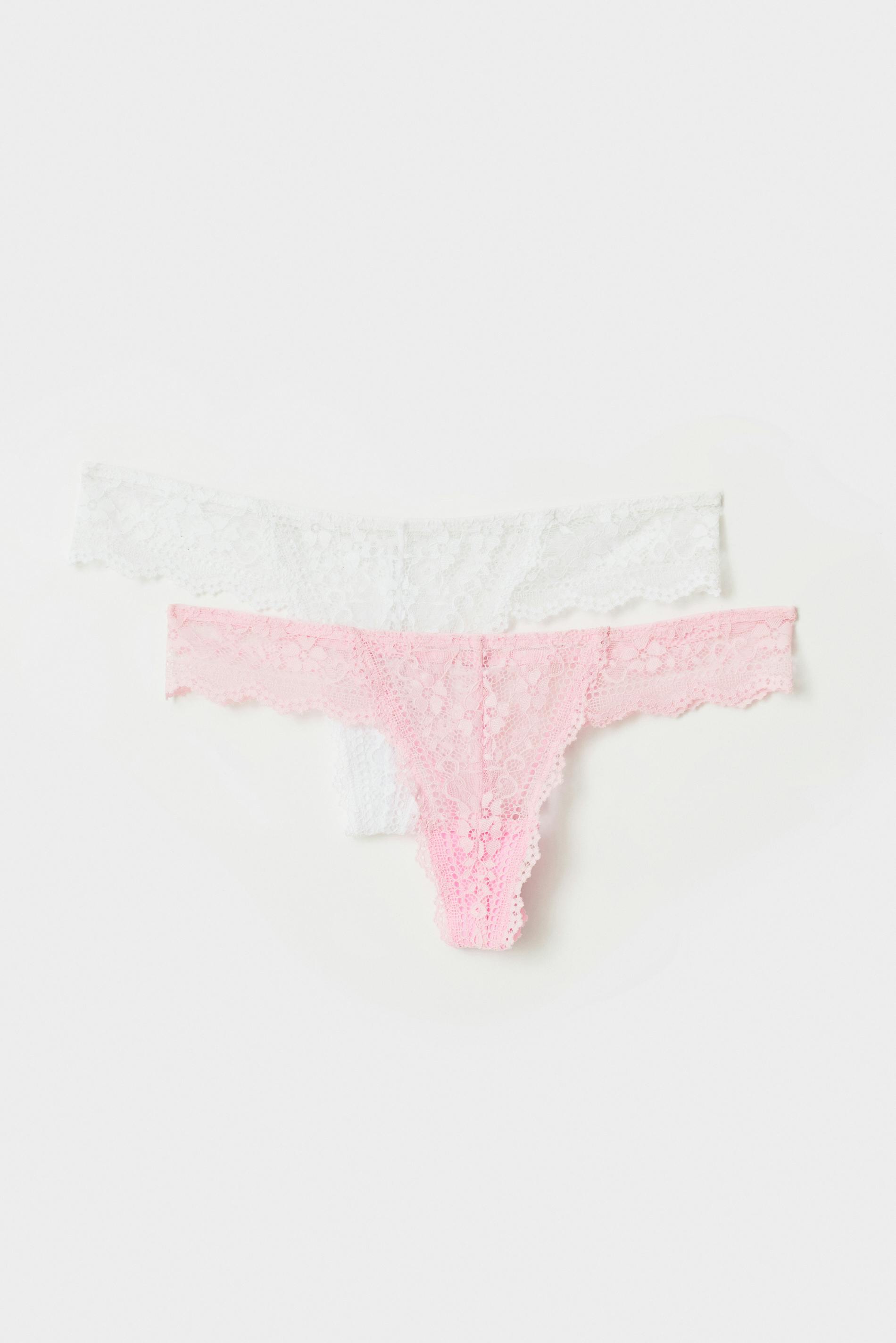 Läs mer om 2-pack lace thong