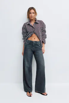 Low Wide Jeans