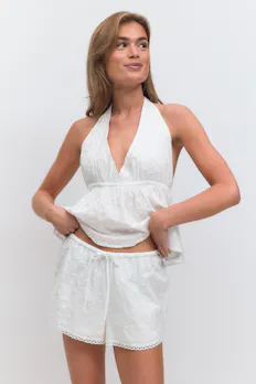 Broderie Anglaise Shorts