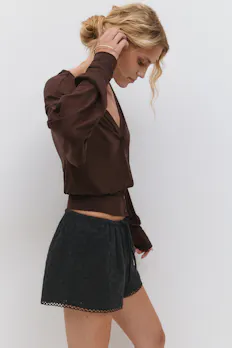 Broderie Anglaise Shorts
