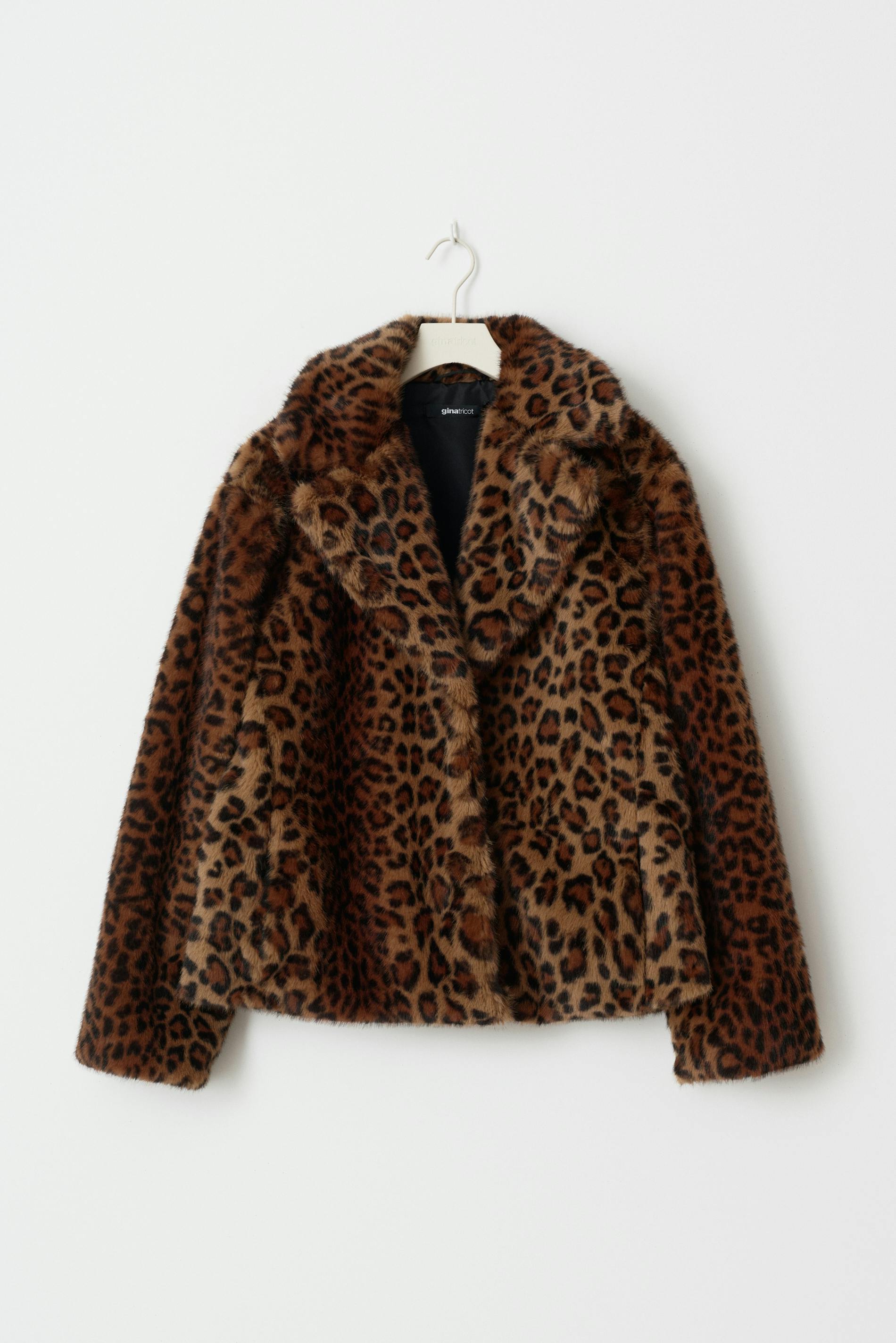Faux fur jacket
