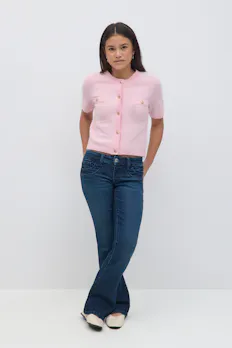 Scandi Low Waist Bootcut Jeans