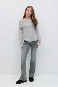Scandi Low Waist Bootcut Jeans