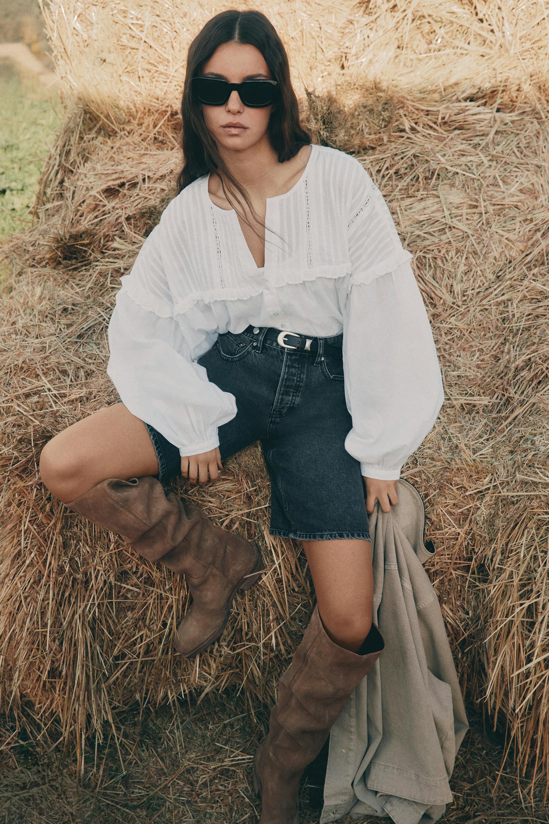 Boho blouse Blache Femme Gina Tricot - Main Image