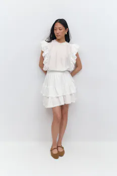 Boho Mini Skirt