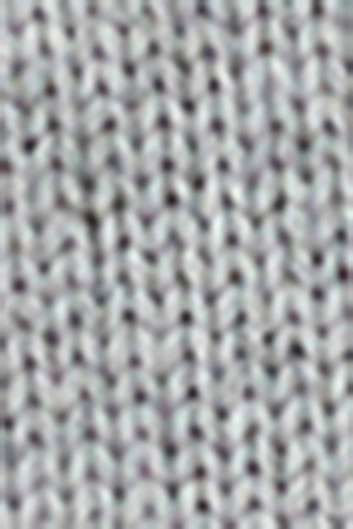 V-neck knitted sweater - Grey - Women - Gina Tricot