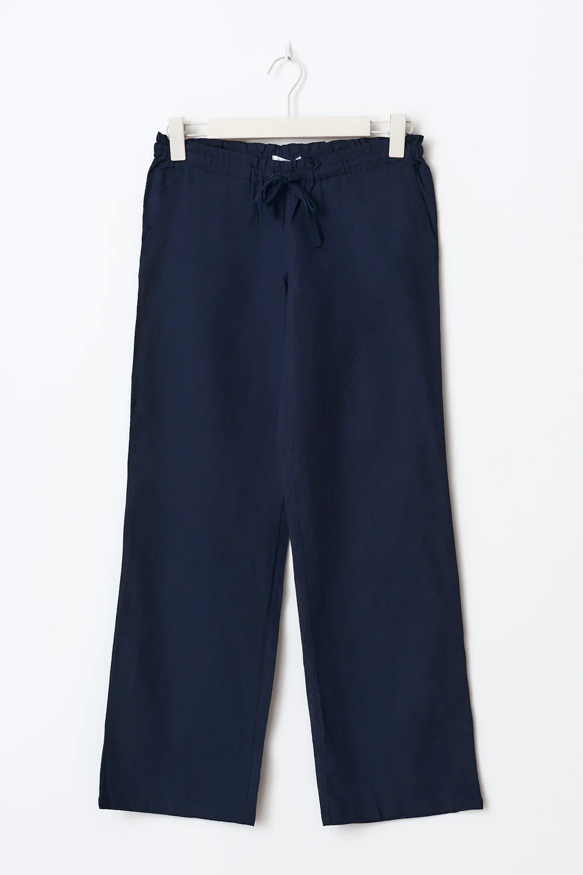 Y linen blend tall trousers — byxor med fickor från Gina Tricot