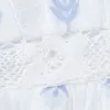 Blue ditsy
