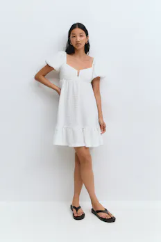 Puff Sleeve Dress