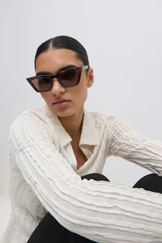 Sharp Cat Eye Sunglasses
