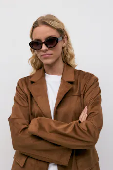 Oval Cat Eye Sunglasses