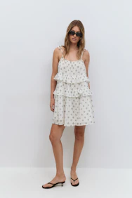 Mini Frill Dress