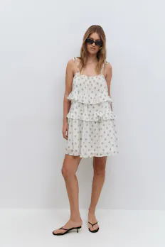 Mini Frill Dress