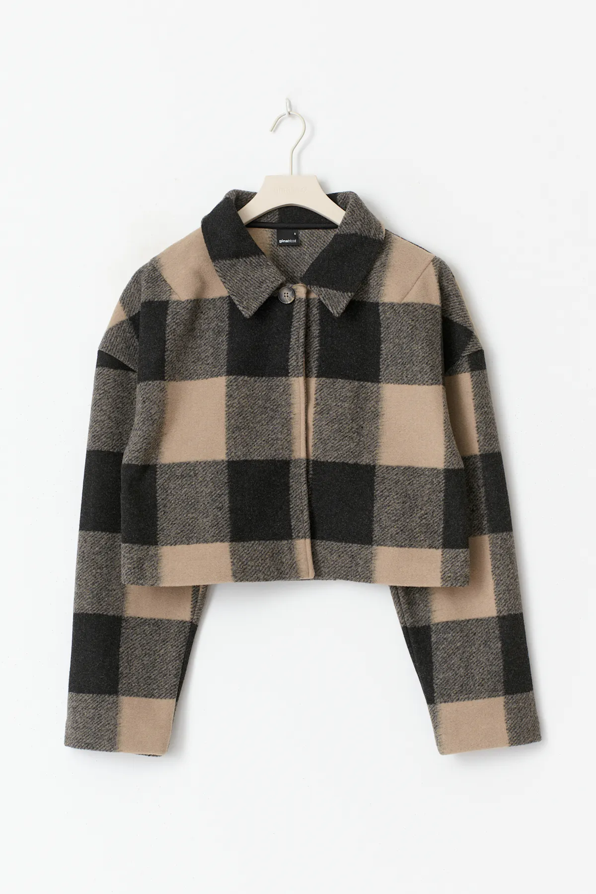 Short jacket - Beige - Women - Gina Tricot