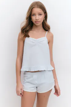 Y Cotton Shorts