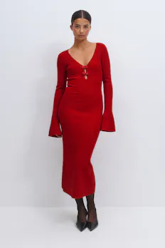 Knitted Midi Dress