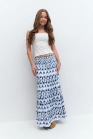 Y Iconic Boho Maxi Skirt