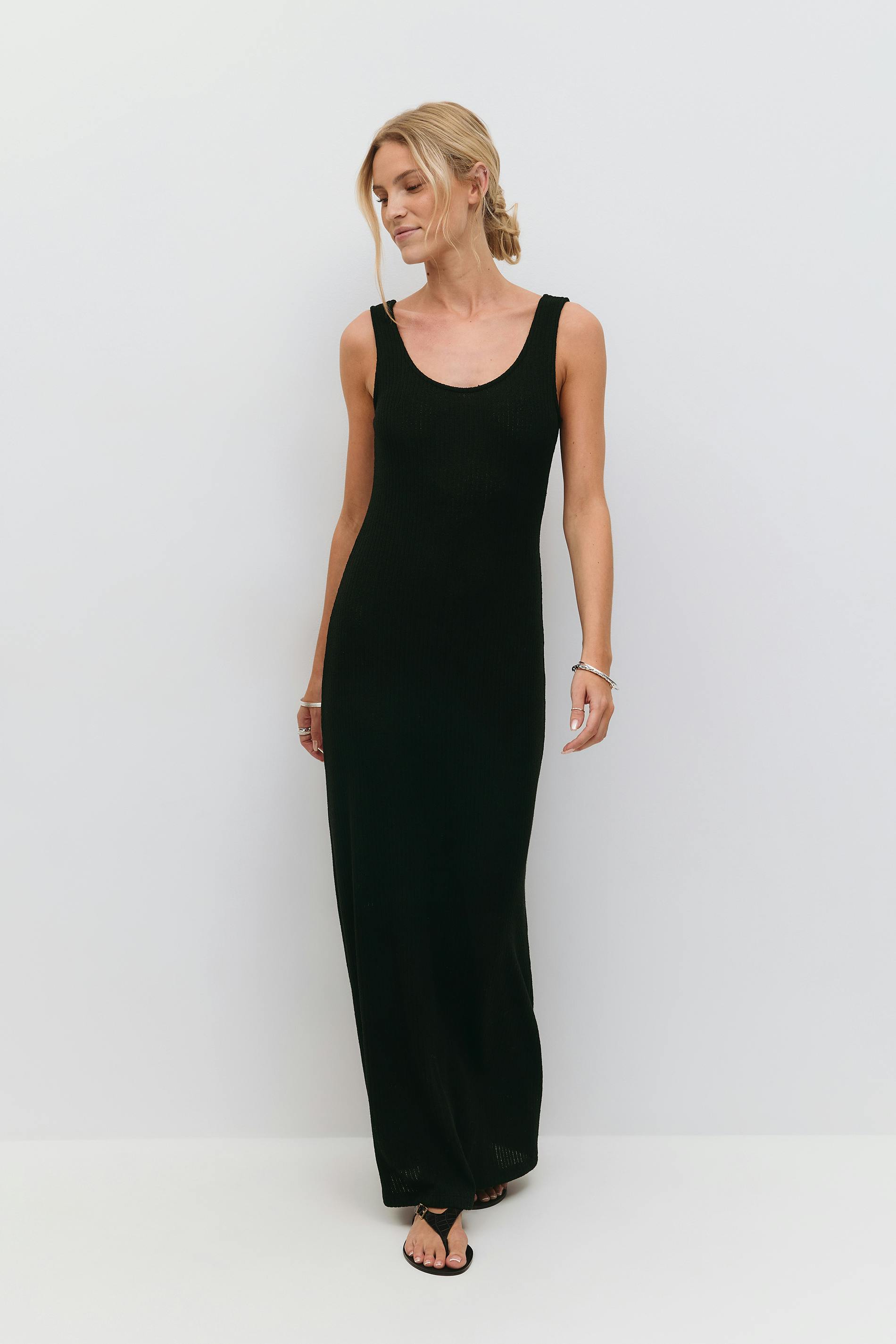 【海外限定】GinaBacconi ドレス☆Michelle Illusion Maxi Black Michelle Illusion Maxi Dress – Gina Bacconi