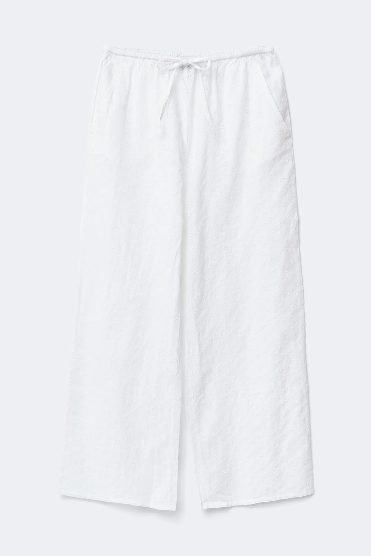 Gina Tricot Broderie anglaise trousers