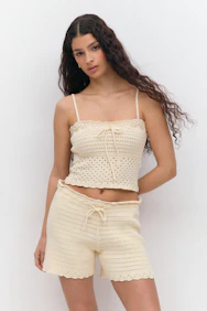 Knitted Cotton Singlet