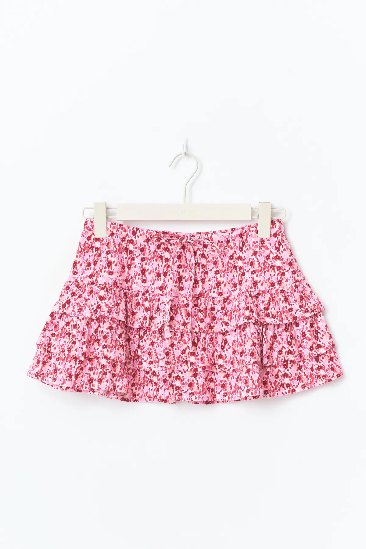 Mini frill skirt - Pink - Women - Gina Tricot
