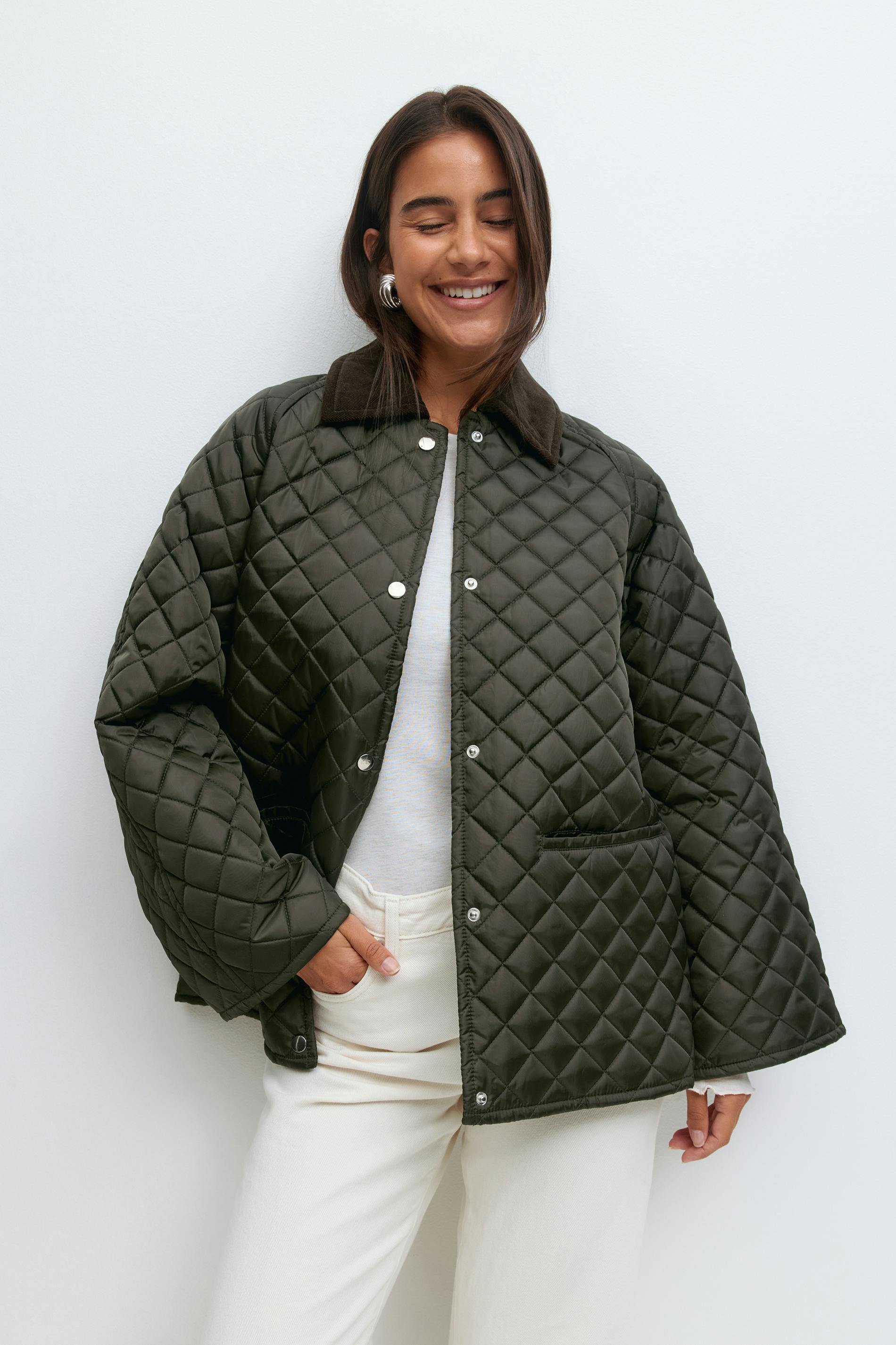 Corduroy Jacket Womens Tall Plus Size Coats Wyzesi Womens Coats