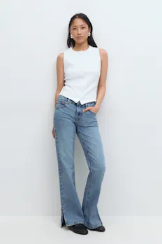 Slit Jeans