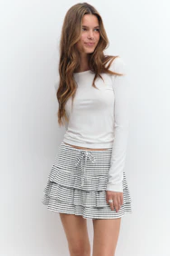 Mini Frill Skirt