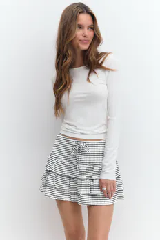 Mini Frill Skirt