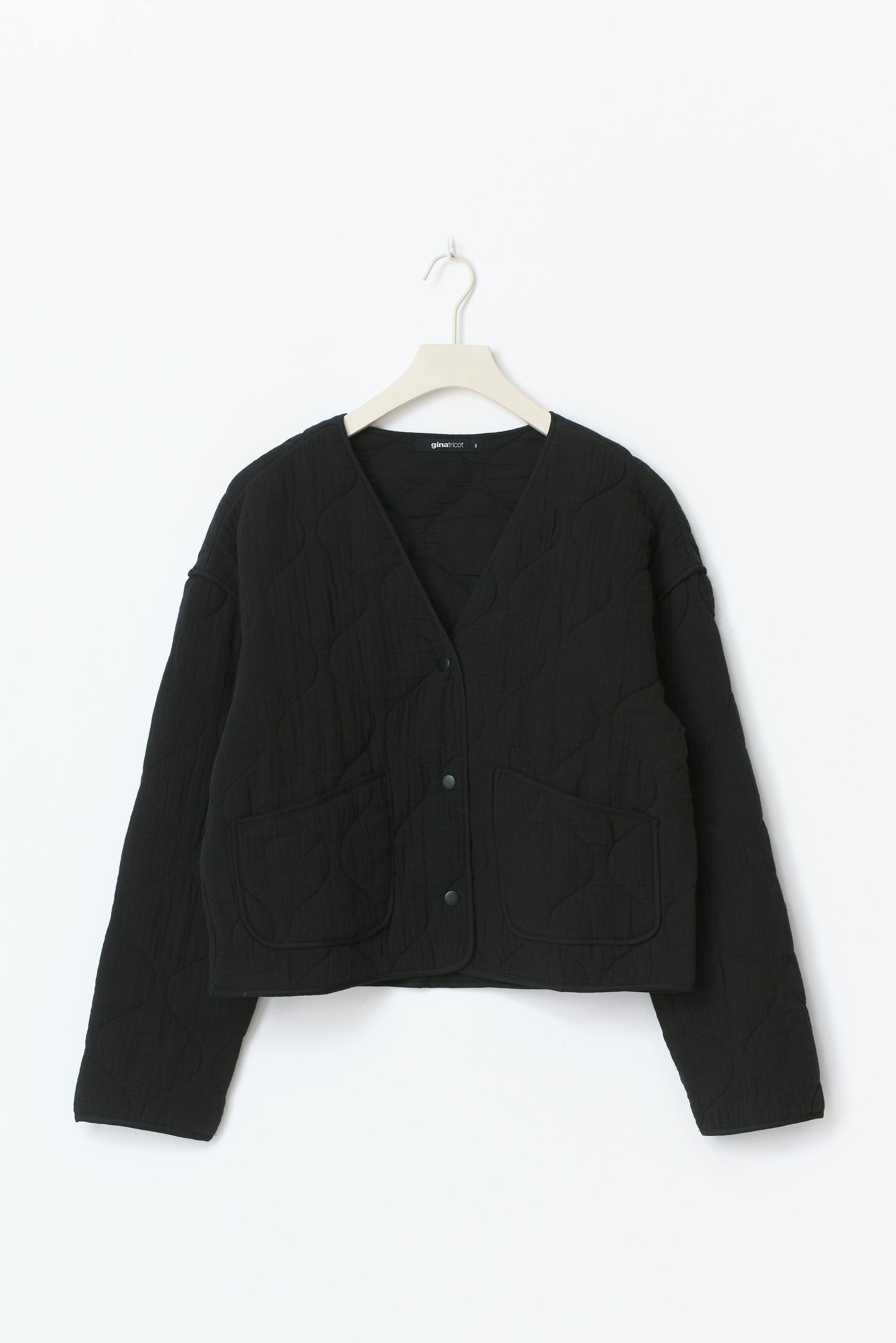 Quilted jacket Schwarz Dame Gina Tricot