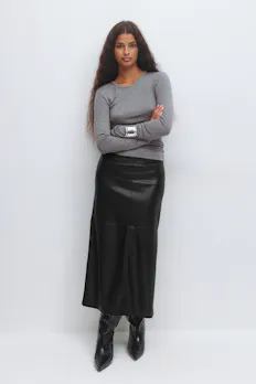 Pu Skirt