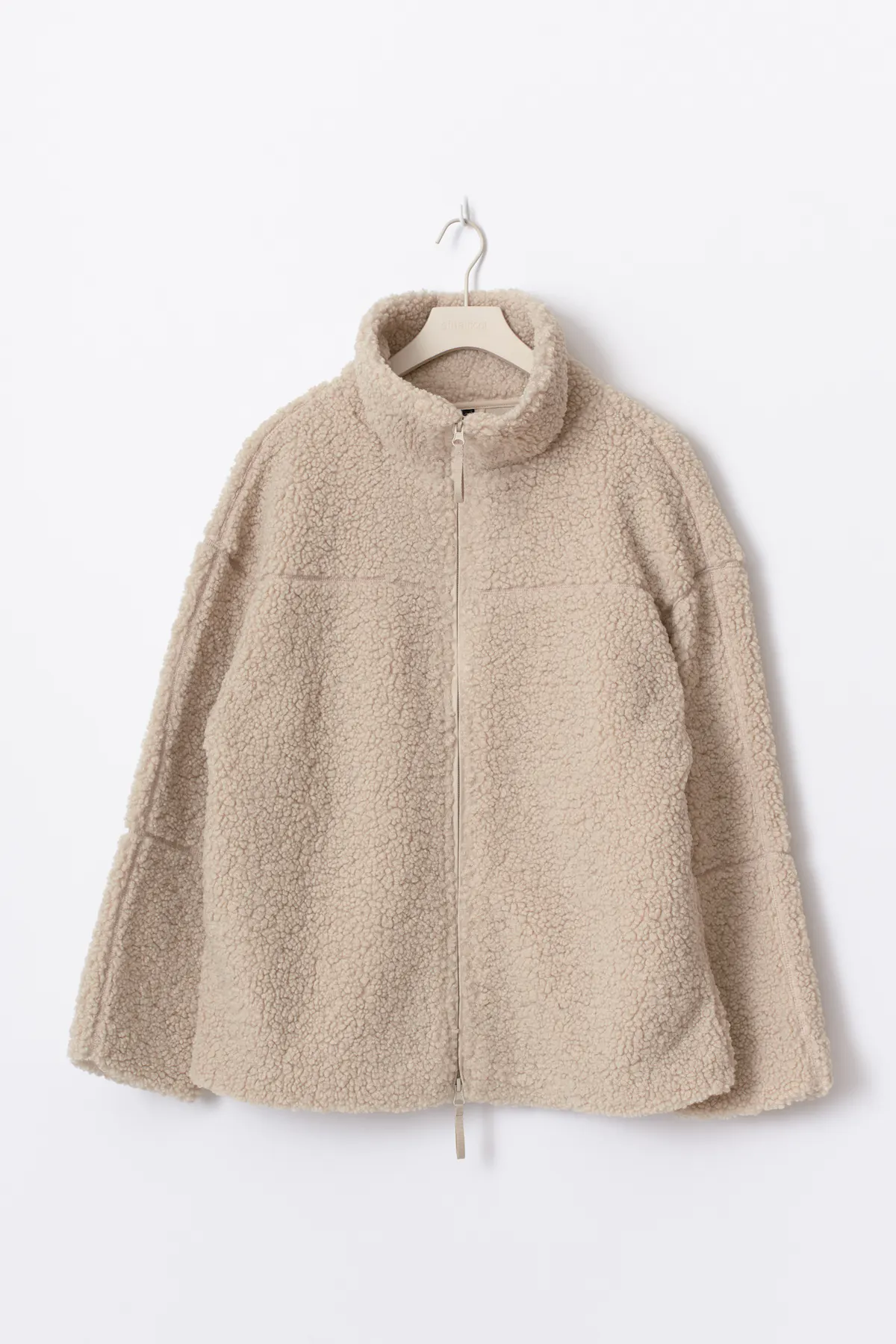 Pile zip jacket - Beige - Dame - Gina Tricot
