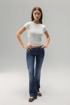 Ultra Low Bootcut Jeans