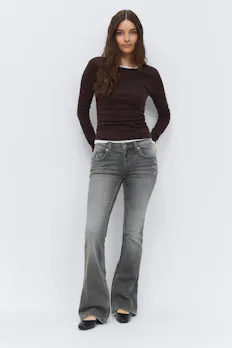 Ultra Low Bootcut Jeans