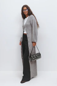 Knitted Button Down Dress