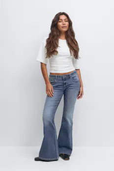 Ultra Low Flare Jeans