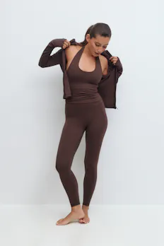Highwaist Ruched Yoga Tights