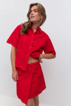 Broderie Anglaise Mini Skirt