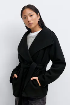 High Neck Short Jacket
